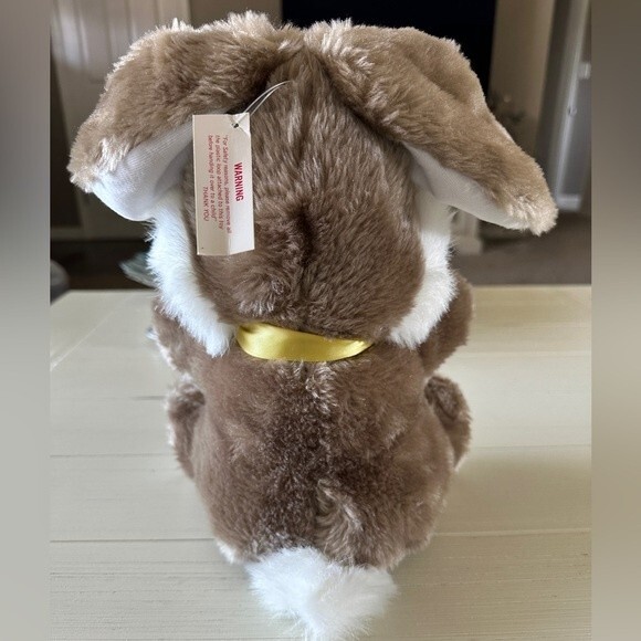 Vintage 1989 New With Tag EASTER Bunny Rabbit Stuffed Animal Plush Toy Fairview - Picture 5 of 7